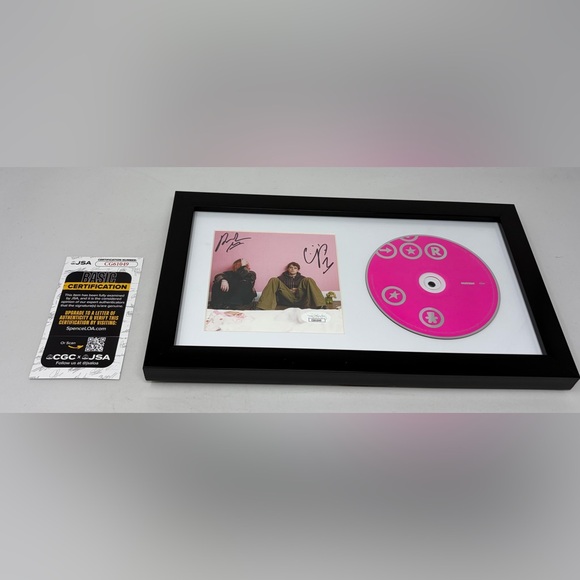 Royel Otis signed Hickey CD Cover Framed JSA COA